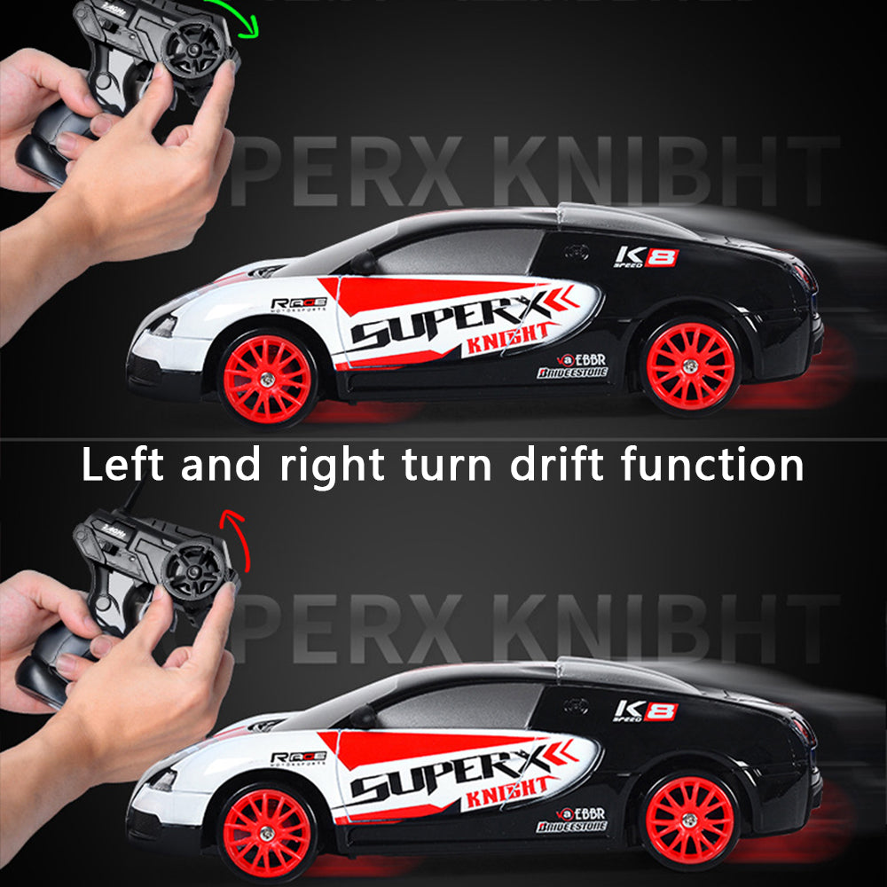 RC Drift Car 1 / 24 2.4GHz 4-Wheel Remote Control Racing On-Road Vehicle Kids Boy Toy (Classic Version) RC Drift Car 1 / 24 2.4GHz 4-Wheel Remote Control Racing On-Road Vehicle Kids Boy Toy (Classic Version)